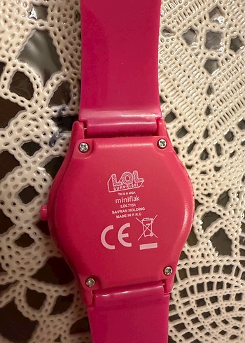 Renkli Pembe Tokalı Kadın Saati - Görsel 4