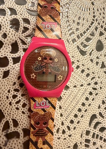 Renkli Pembe Tokalı Kadın Saati - Görsel 2