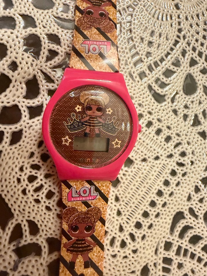 Renkli Pembe Tokalı Kadın Saati - Görsel 2