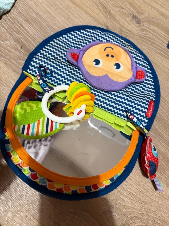 Renkli Diş Kaşıyıcı ve Çıngırak Oyuncak - Görsel 3