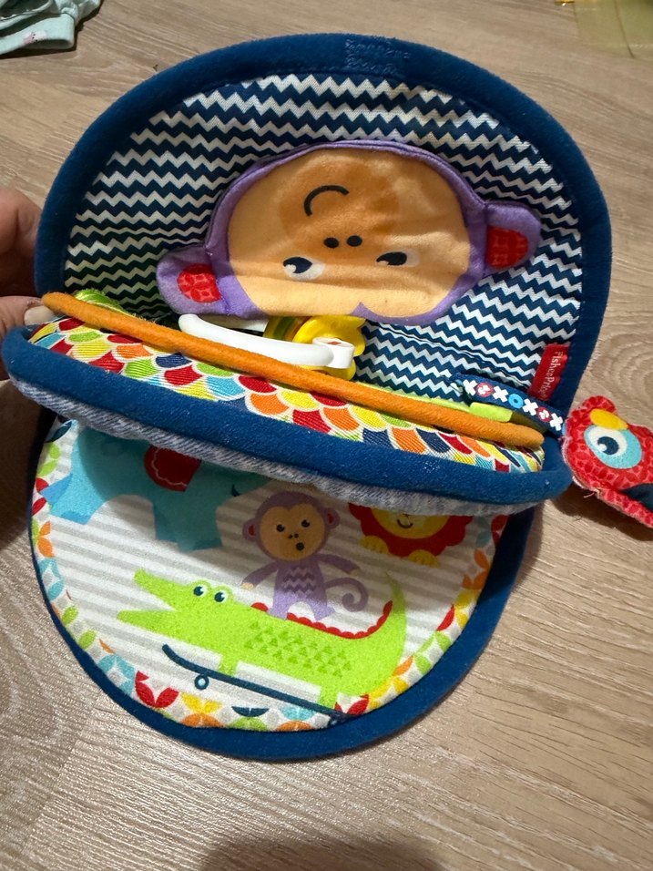 Renkli Diş Kaşıyıcı ve Çıngırak Oyuncak - Görsel 2