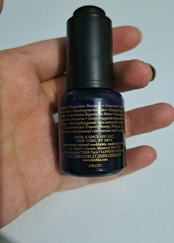 Kiehl's Gece Onarıcı Konsantre Serum - Görsel 3