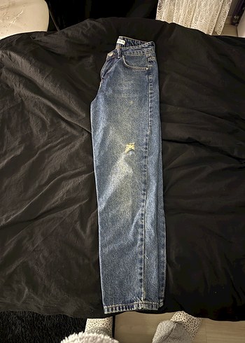 Addax Kadın Koyu Mavi Jean - Görsel 3