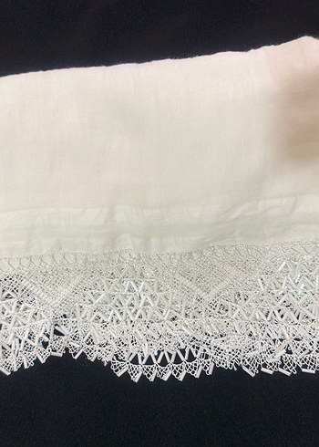 İğne oyası tülbent - Görsel 2