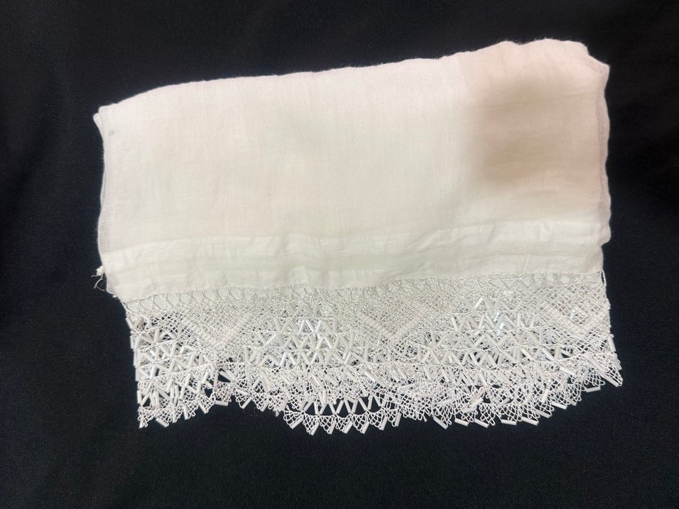 İğne oyası tülbent - Görsel 2