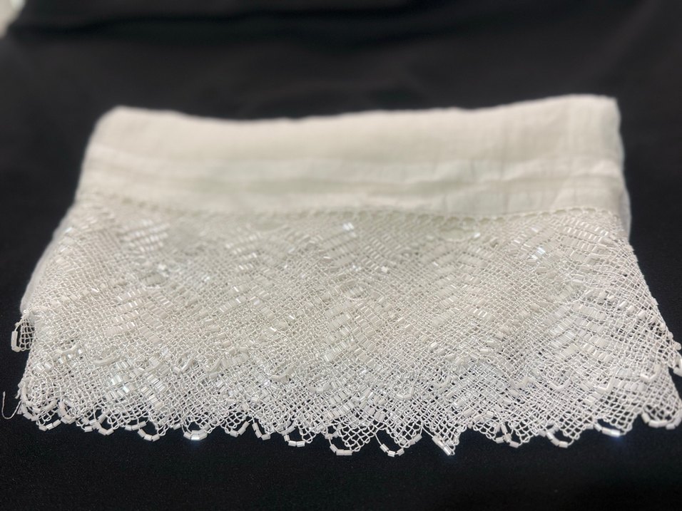 İğne oyası tülbent - Görsel 3