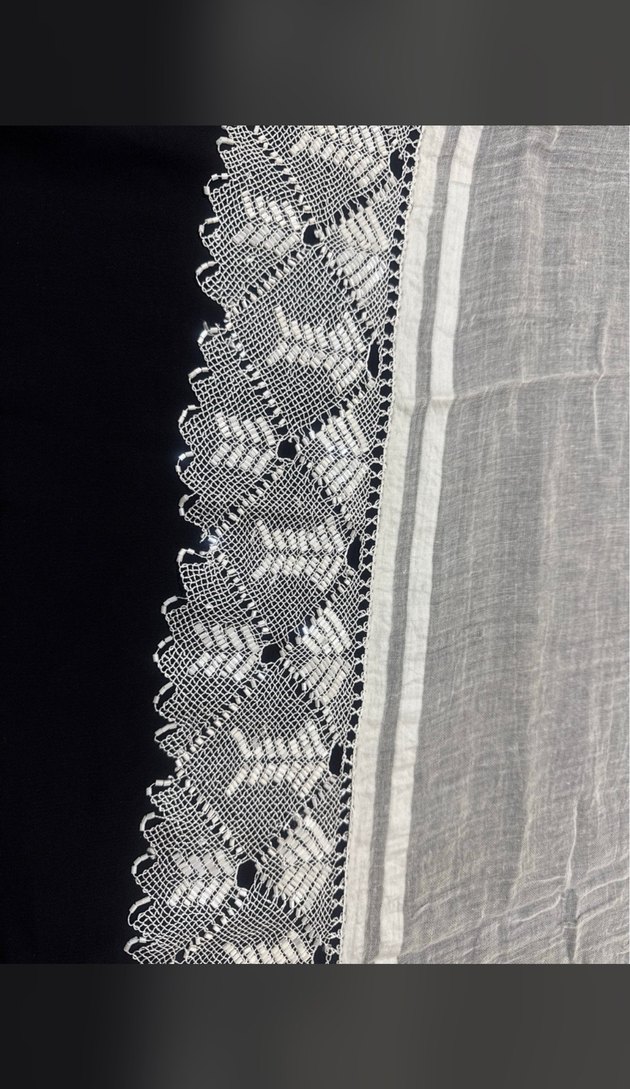 İğne oyası tülbent - Görsel 4