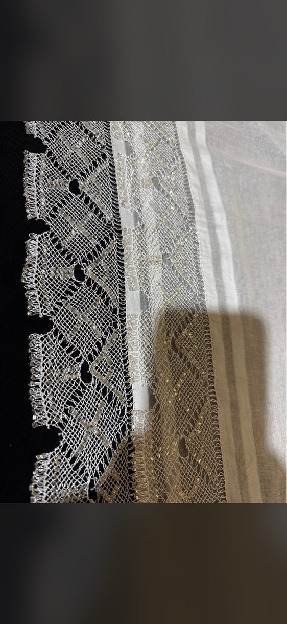 İğne oyası tülbent - Görsel 2