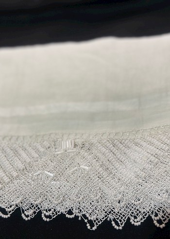 İğne oyası tülbent - Görsel 3