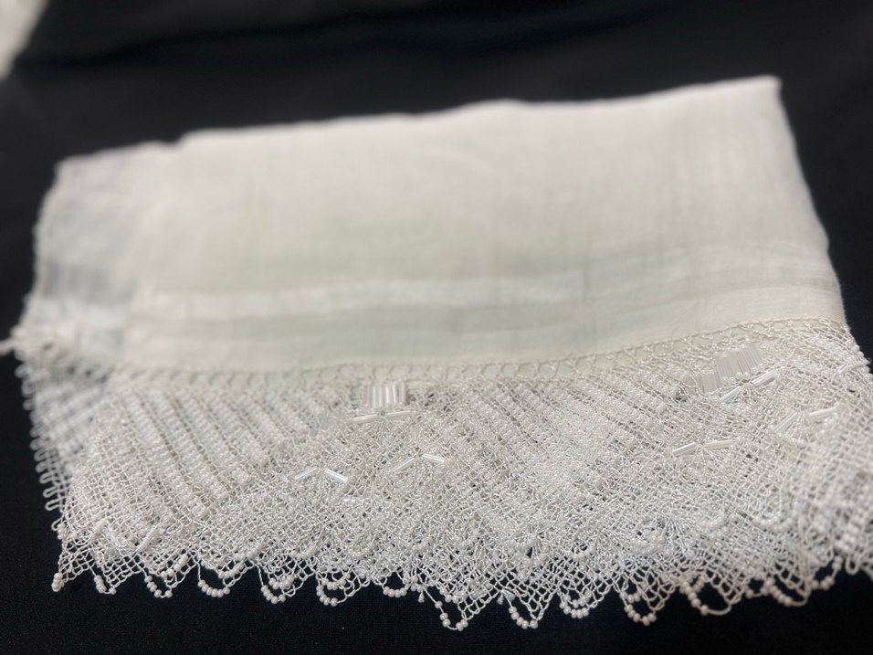 İğne oyası tülbent - Görsel 3