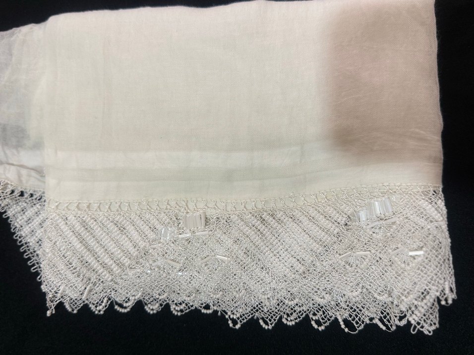 İğne oyası tülbent - Görsel 2