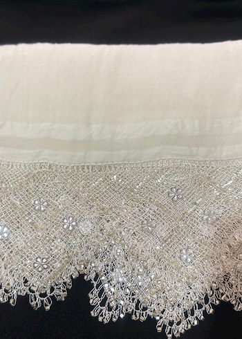 İğne oyası tülbent - Görsel 3