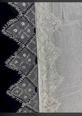 İğne oyası tülbent - Görsel 4