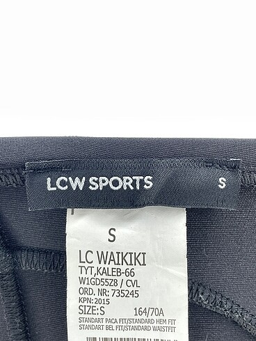 s Beden siyah Renk LC Waikiki Tayt / Spor taytı %70 İndirimli.