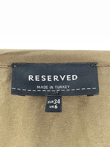 34 Beden haki Renk Vintage Love Ceket %70 İndirimli.