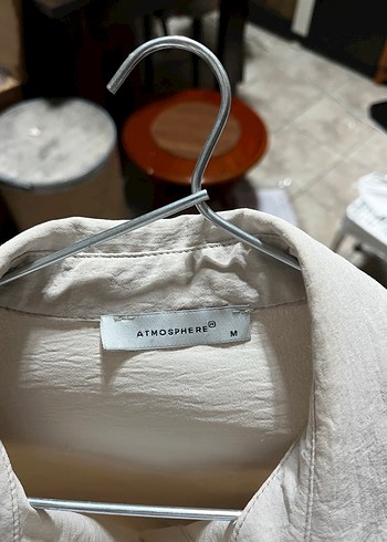 Nakışlı Kısa Kollu Keten Gömlek - Görsel 4