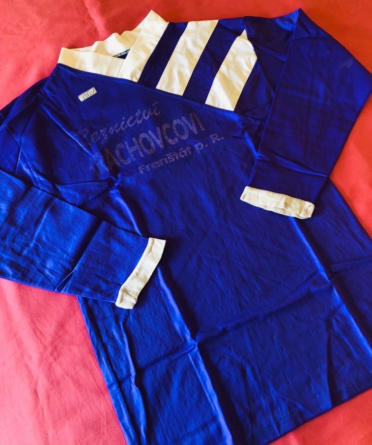 Erkek Mavi Uzun Kollu Vintage Forma - Görsel 4