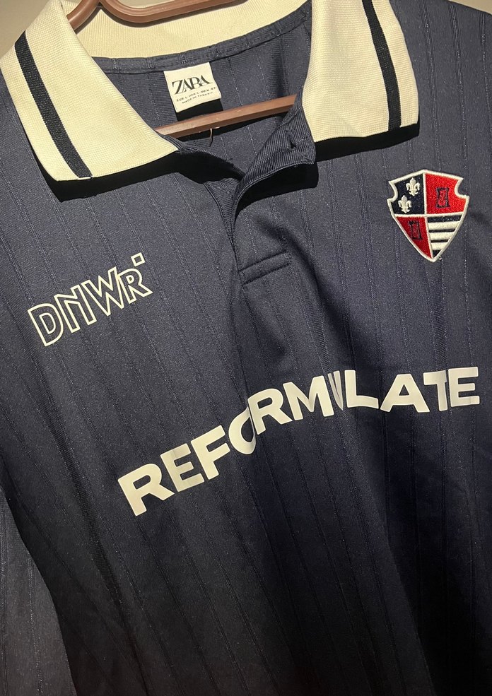 Zara Lacivert Oversize Tshirt Forma - Görsel 2