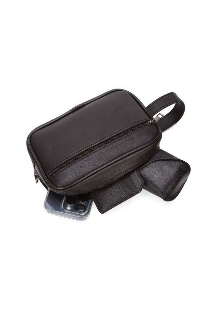 Erkek El Çantası Hakiki Deri - Görsel 5