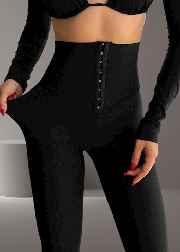 Zara Yüksel Bel Likralı Tayt - Görsel 4