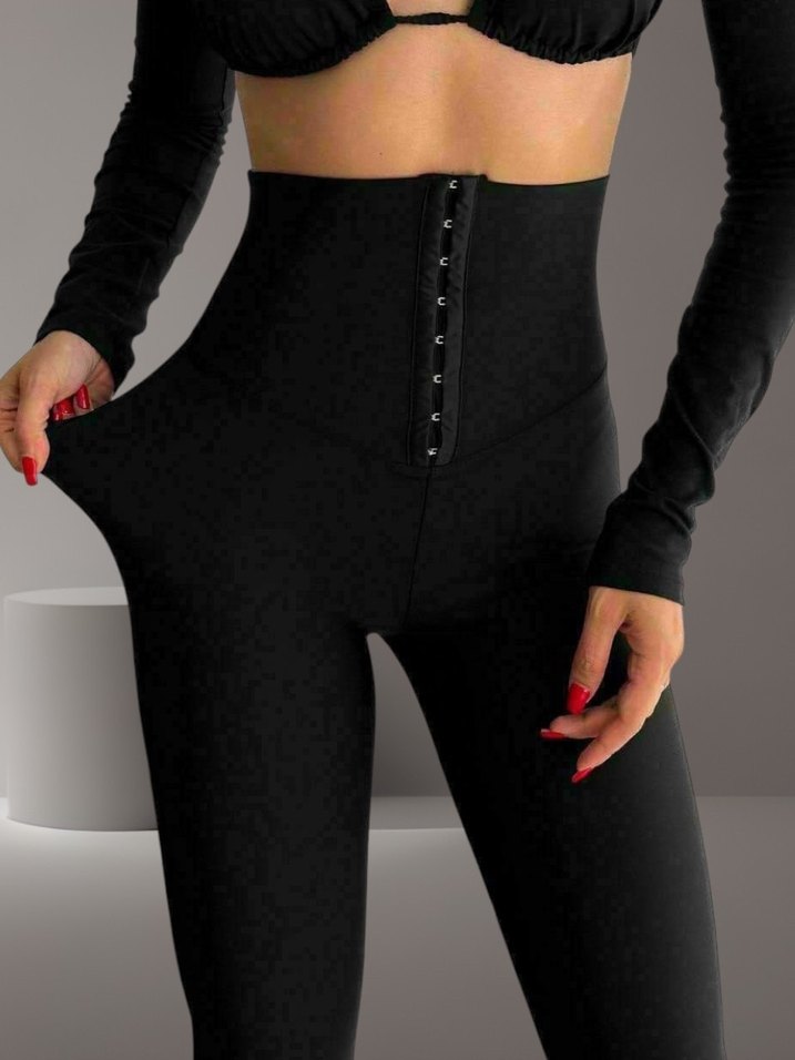 Zara Yüksel Bel Likralı Tayt - Görsel 4