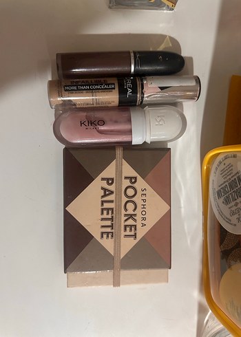 Sephora Pocket Palette ve Kiko Likit Ürünler