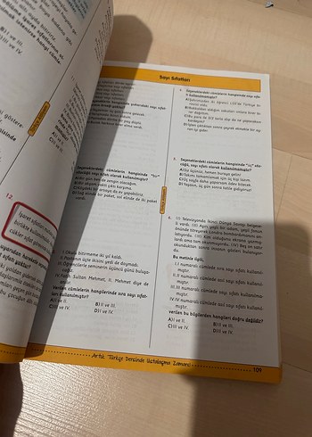 Türkçemino Türkçe Atölyem 6 Soru Bankası - Görsel 2