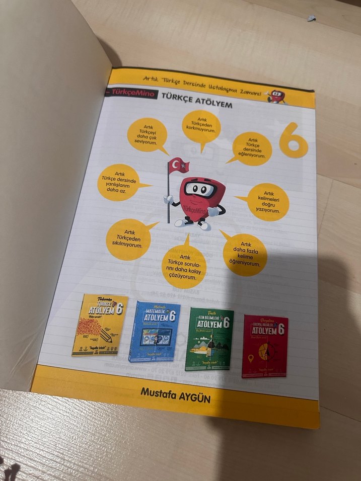 Türkçemino Türkçe Atölyem 6 Soru Bankası - Görsel 3