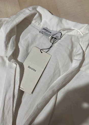 Bershka beyaz şort tulum - Görsel 2