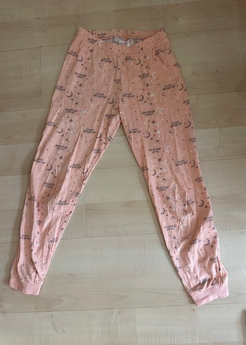 Kız Çocuk Pembe penti pijama altı 9-10 yaş