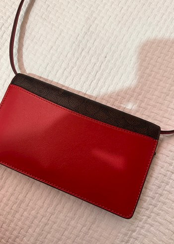 Beden Kahverengi Deri crossbody bag monogram Coach Kadın