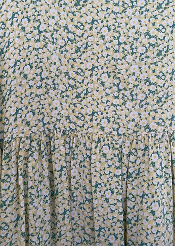 Çiçek Desenli elbise - Görsel 2