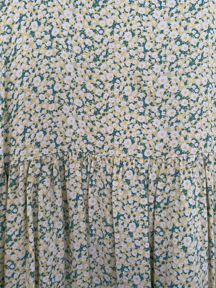 Çiçek Desenli elbise - Görsel 2
