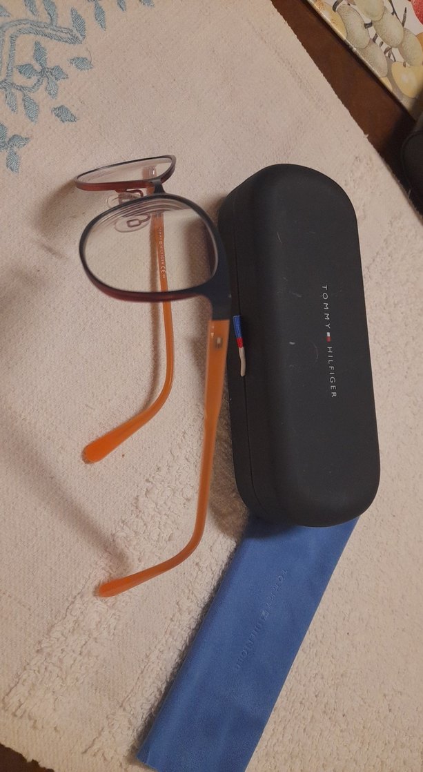 Tommy Hilfiger Lacivert Elastik Kadın Gözlüğü - Görsel 5