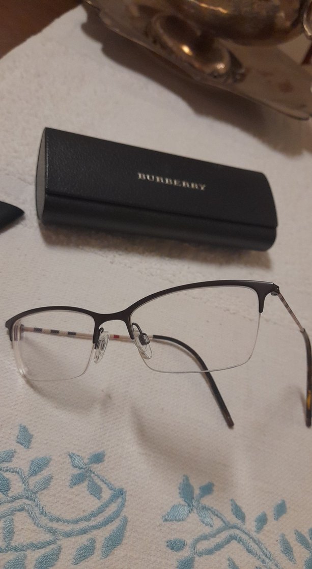 Burberry Bej Şeffaf Kadın Gözlük - Görsel 2