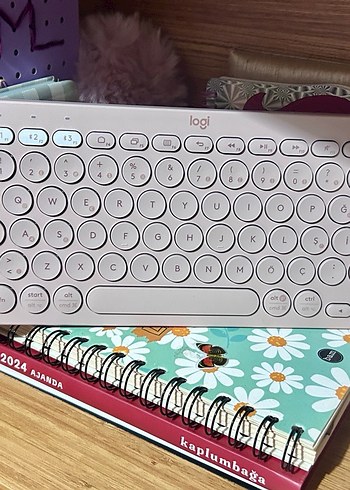 Logitech K380 Multi Device Bluetooth Klavye Türkçe - Görsel 2