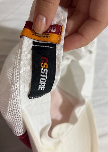 Galatasaray Nakışlı Beyaz Erkek Şapka - Görsel 3