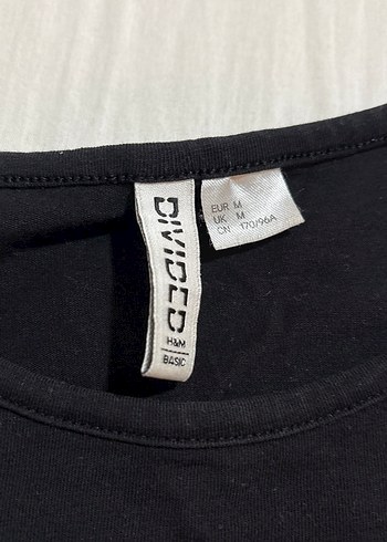 Siyah Crop Top Uzun Kollu Basic - Görsel 2