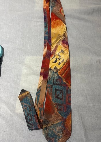 Renkli Bohem Desenli Erkek Kravat - Görsel 2