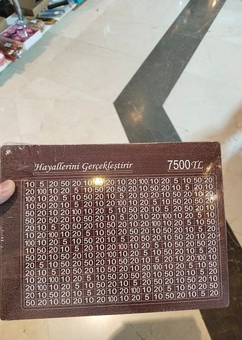 Hedef kumbara 7500 lik ahşap - Görsel 3