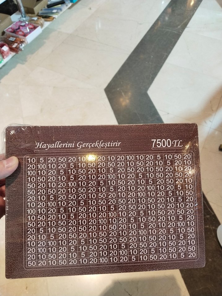 Hedef kumbara 7500 lik ahşap - Görsel 3