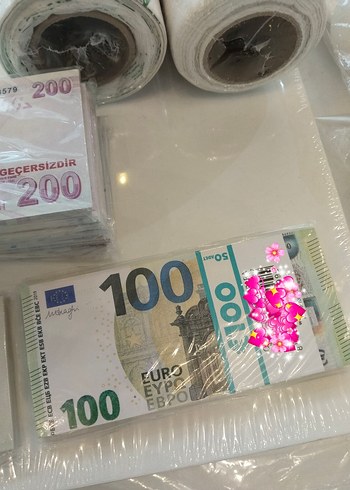 Beyaz Hediye Paketi İçinde Sahte Para 50 li deste - Görsel 4