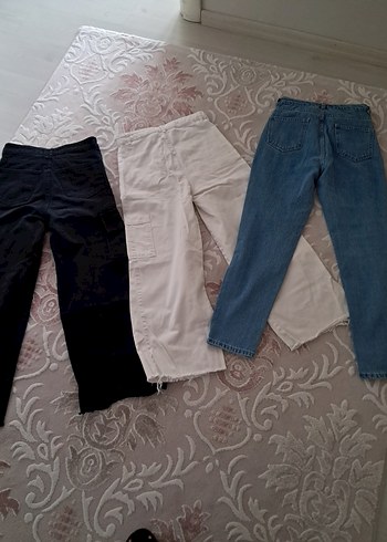 Kadın Kot Pantolon 3lü bedenle farklı ama hepsi aynı duruyor - Görsel 2