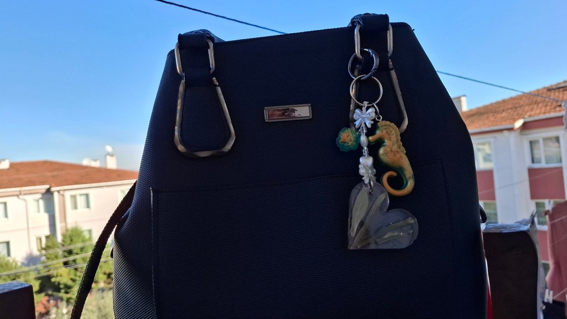 Boncuklu Denizatı Anahtarlık - Görsel 2