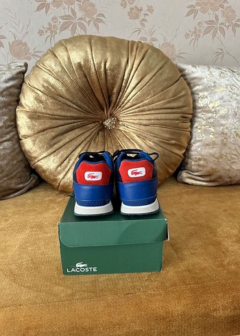 Lacoste Erkek Mavi Spor Ayakkabı sneakers - Görsel 2