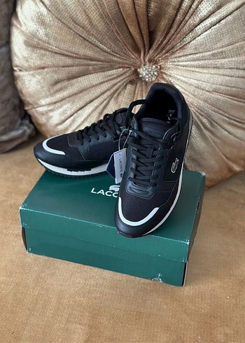 Lacoste Siyah Erkek Spor Ayakkabı - Görsel 7