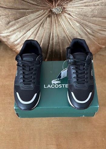 Lacoste Siyah Erkek Spor Ayakkabı - Görsel 4