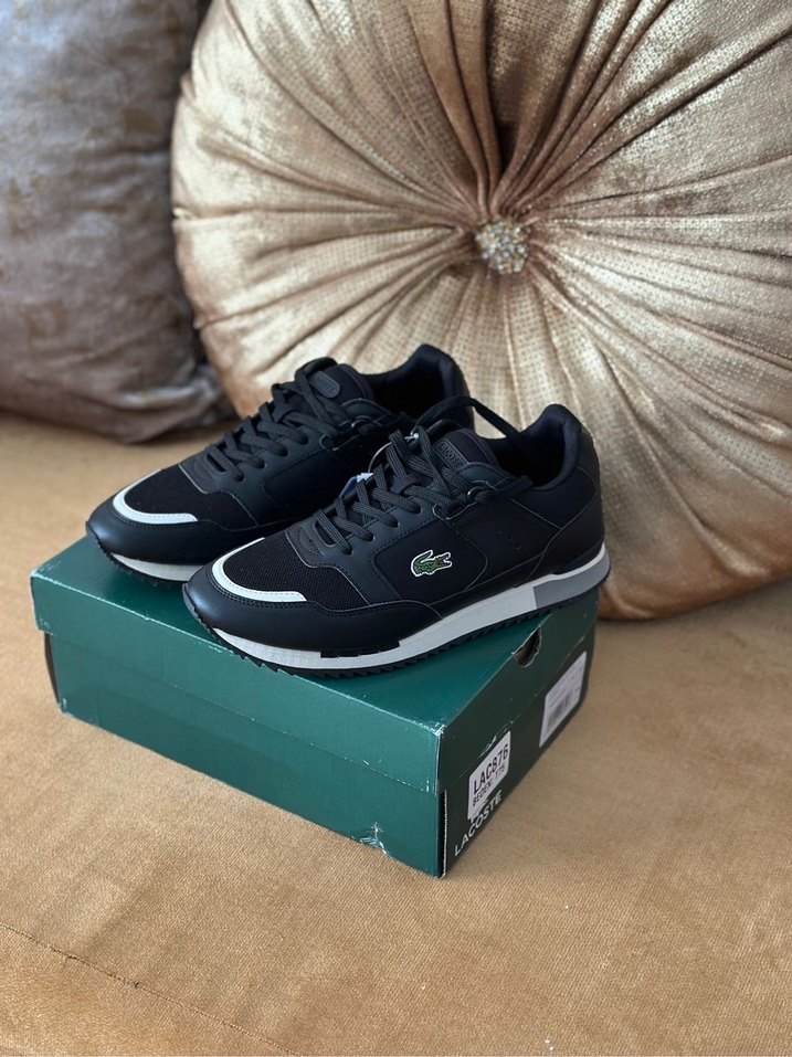 Lacoste Siyah Erkek Spor Ayakkabı - Görsel 2
