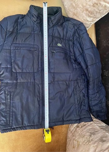 Lacoste çift taraflı kaz tüyü mont Mont - Görsel 7