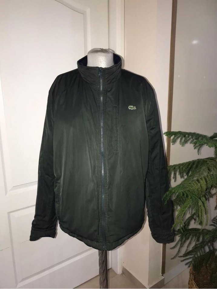 Lacoste çift taraflı kaz tüyü mont Mont - Görsel 3